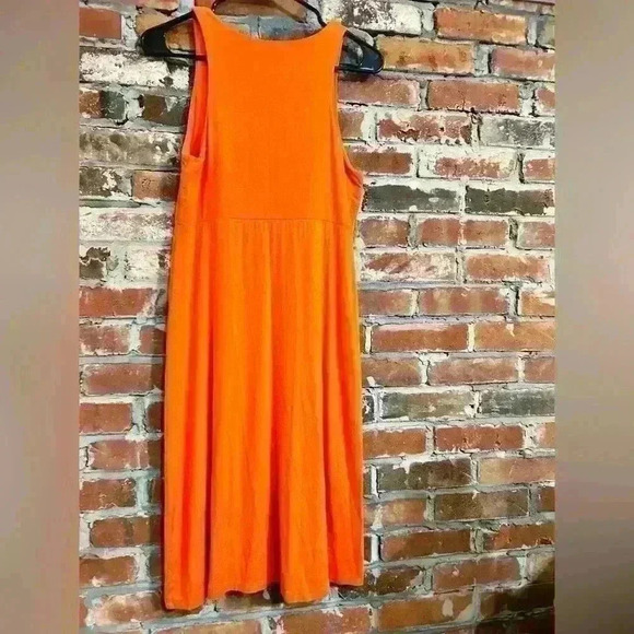 Athleta Santorini Thera High Neck Sleeveless Swing Pullover Dress Size ST - Picture 7 of 8